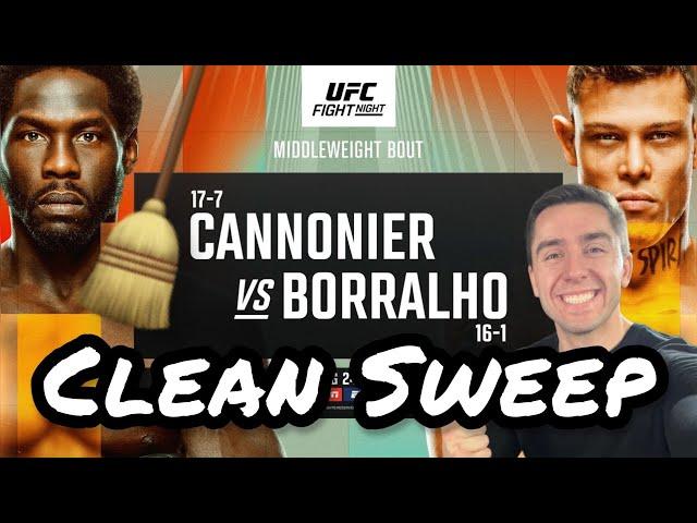 UFC Fight Night Borralho vs Cannonier Reaction