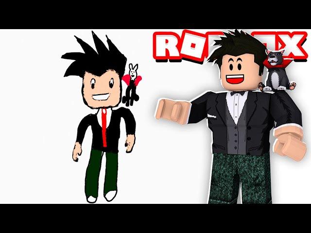 LOKIS DESENHANDO O LOKIS | Roblox - Draw with Friends