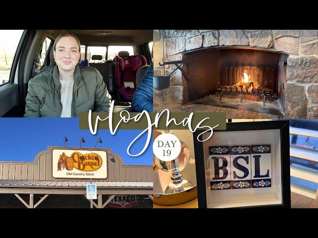 Cracker Barrel Breakfast and Finishing Christmas To Dos | Vlogmas Day 19