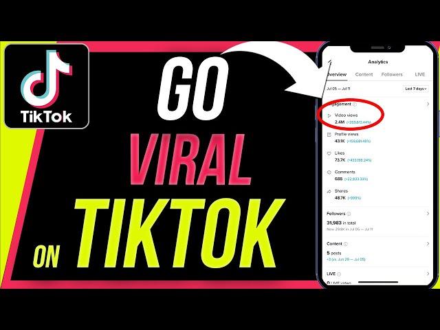 How to Go Viral on TikTok - 5 Tips that got me 2.4 million views in a day