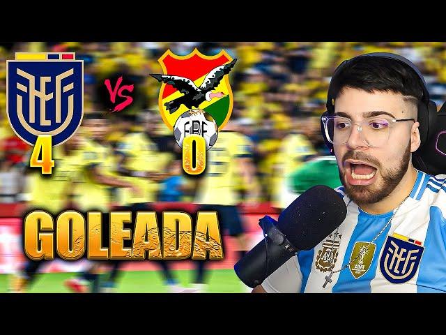 LA COBRA REACCIONA ECUADOR VS BOLIVIA (4-0) ELIMINATORIAS