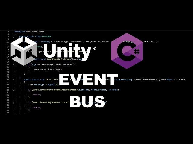 Unity - Design Pattern: Event Bus - 2023 Solution