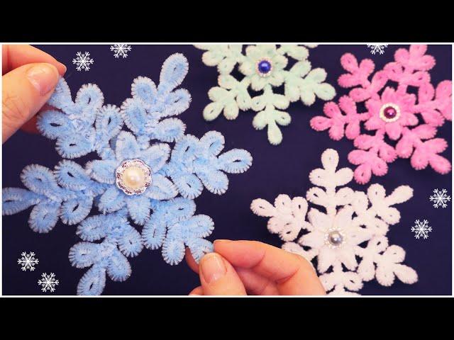 ️ Easy to Make ️ Beautiful DIY  Snowflakes Christmas Decorations