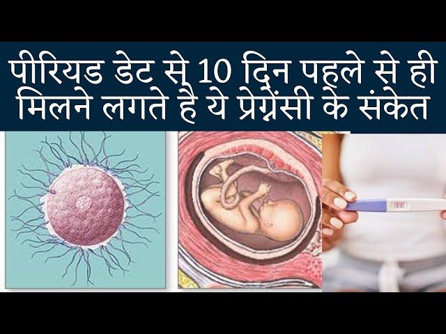 Pregnancy Changes before period | pregnancy ke lakshan period se pehle