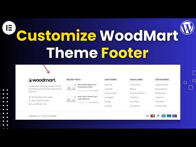 How to Edit Footer of Woodmart Theme? Edit WoodMart Theme Footer 