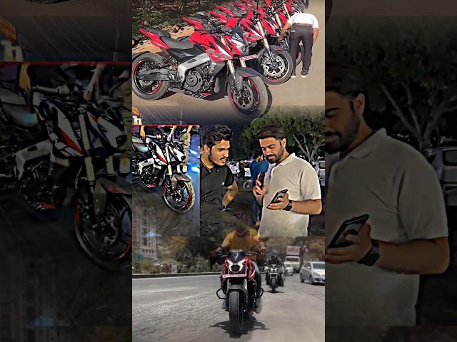 Reaction of Pakistan bike lovers pulsar ns 400z ||#ns400 #rider #reels #bike