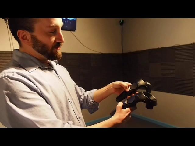 NOVA VR Lab's Bill Brieger explains how VR controls work