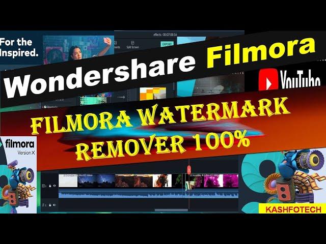 How to remove watermark from filmora x| Latest 2021 2022 No Virus