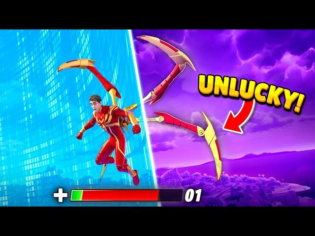 100 UNLUCKIEST Fortnite Moments!