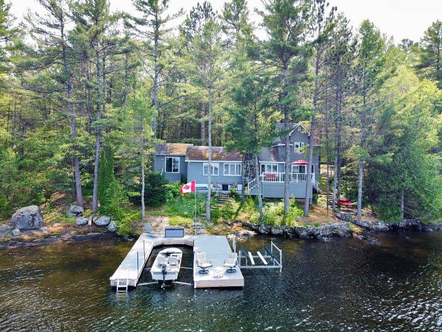 SOLD - Lake Muskoka - The Perfect Family Cottage Private Shore package