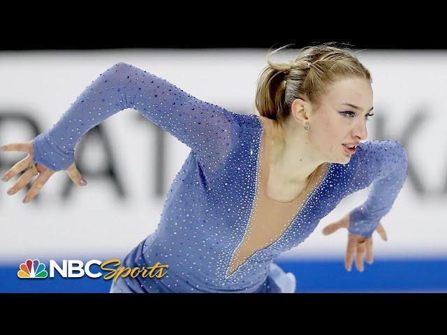 Amber Glenn delivers incredible free skate, takes home silver at US Nationals | NBC Sports