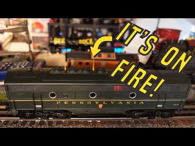 I Built a Train that Breaks Down on Purpose?