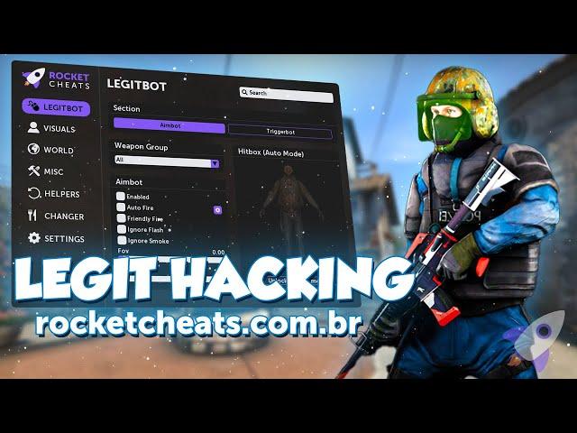 CS:GO LEGIT HACKING RUMO AO GLOBAL (rocketcheats.com.br)