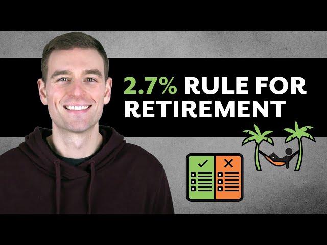 The 2.7% Rule for Retirement Spending