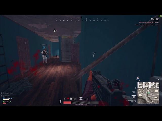 PUBG 2018 05 13 - When you have low HP so you go full berserk mode