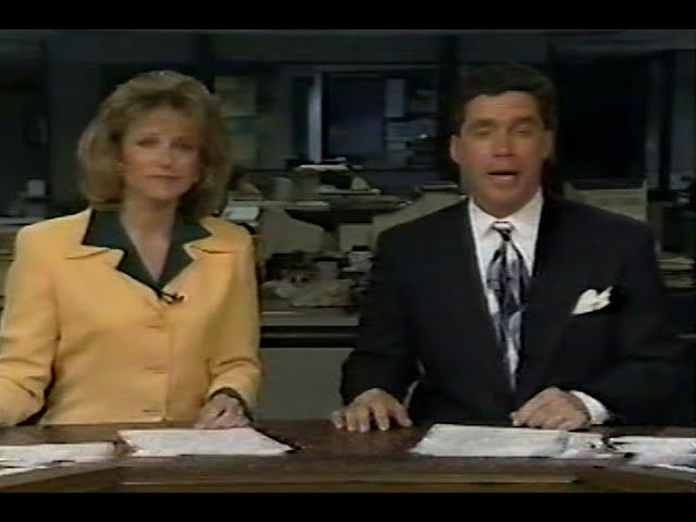 WRAL TV Eleven O'Clock News Raleigh November 6, 1996