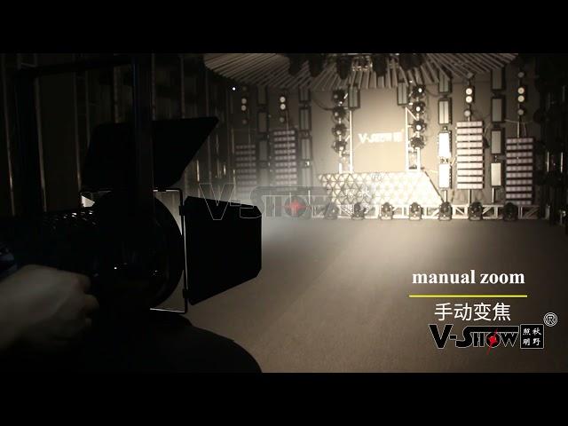 200W Fresnel LED with zoom for theatre /TV Studio