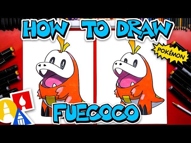 How To Draw Fuecoco Pokemon