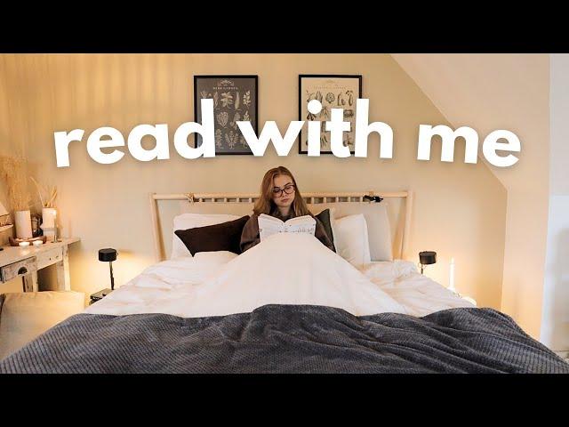 COZY READ WITH ME in real time for 20 minutes  (with relaxing background music)