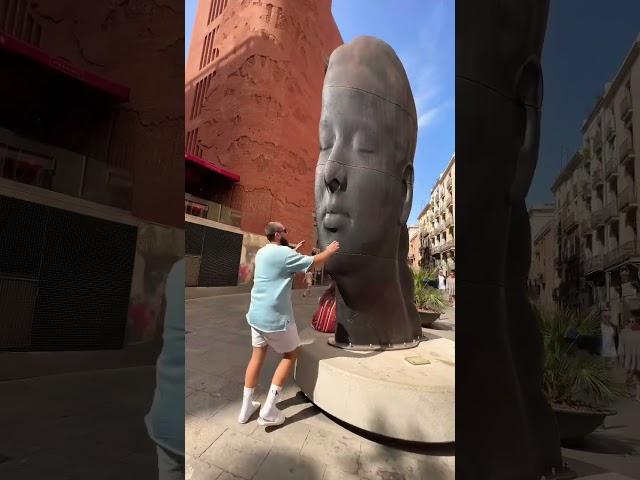 OMG  Giant HUMAN FACE  #shorts #cute #funny