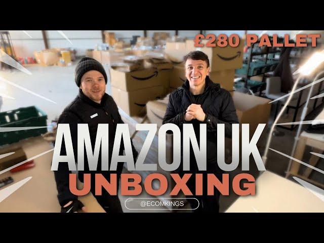 Unboxing Huge Amazon Returns Pallet - £2000+ In Mystery Items