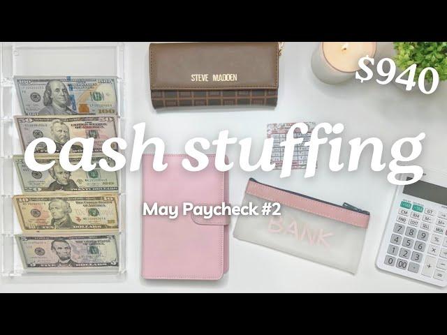 CASH ENVELOPE STUFFING | MAY 2024 PAYCHECK #2 | Budget With Me | MONETS MONEY