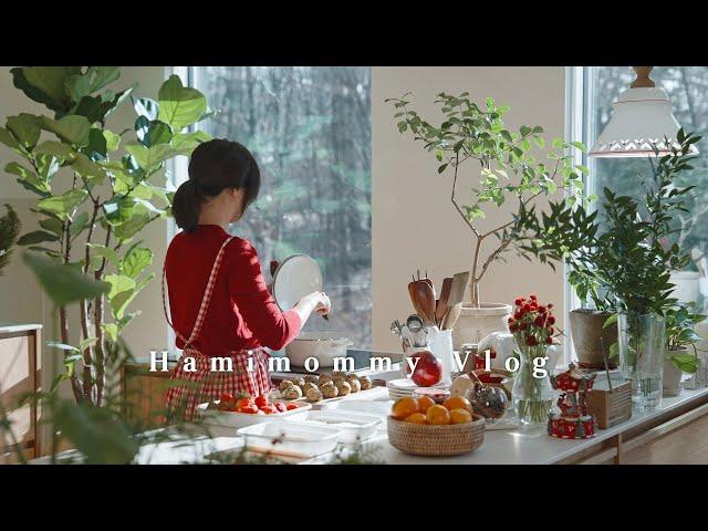 Holiday Preparation ㅣSimple Recipe & Flower decor IdeaㅣMiffy exhibitionㅣVLOG 