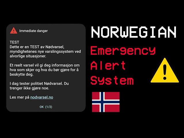 Norwegian Emergency Alert System