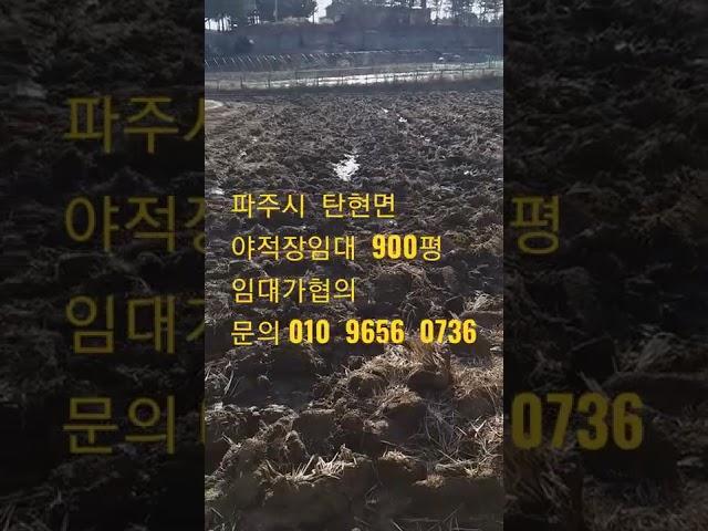 파주시  탄현면  갈현리 접근성굿!!   잡종지 야적장임대   임대평수900평  임대가협의!  저렴  문의 010  9656  0736