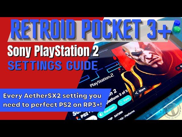 Retroid Pocket 3+ PlayStation 2 Settings Guide & Gameplay | AetherSX2 | Retroid Pocket 3 Plus