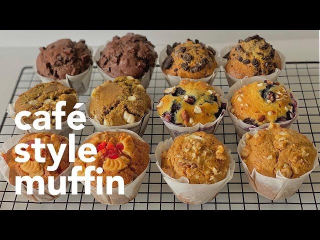 How To Make Fluffy and Soft Muffins | One Muffin Batter with Many Flavours | Sundae Bakes