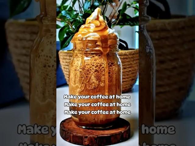We all becoming baristas this year  #coffee #diy #easyrecipes #drinks #trending #barista #shorts