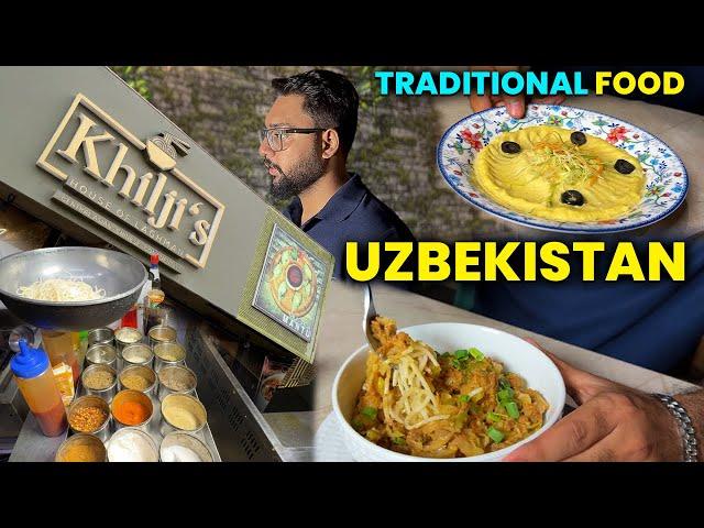 Uzbek Food ~ Uzbekistan Traditional Dish In Karachi  | Khilji Ka Beef Laghman Aur Mantu