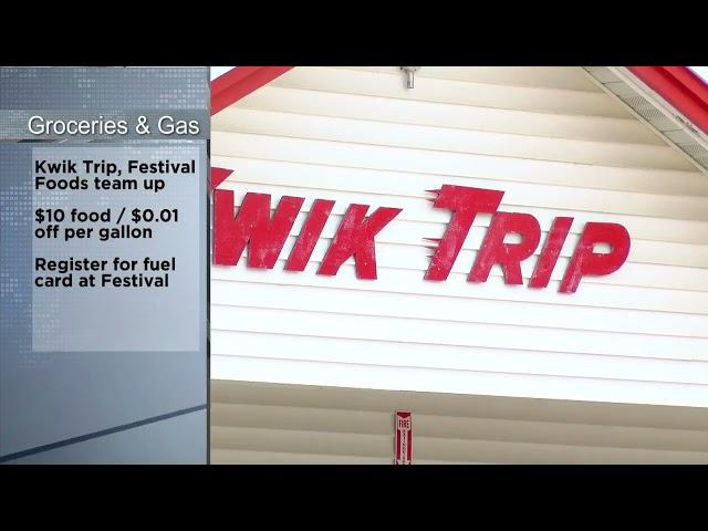 Kwik Trip, Festival Foods launch gas-rewards program