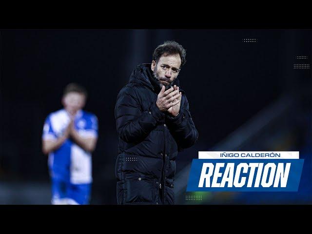 Head Coach reaction | Calderòn on lessons learned against Leyton Orient