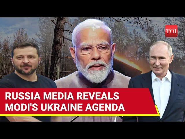 Russian Media's Big Reveal On Modi's Ukraine Trip; Putin Mouthpiece Says Indian PM Will... | Watch