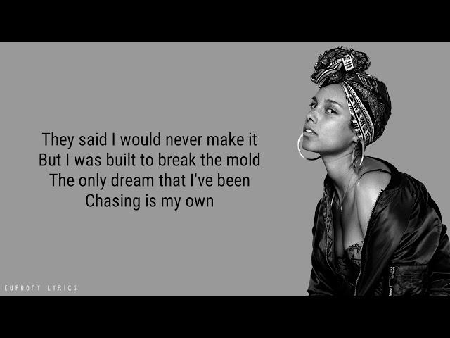 Alicia Keys - Underdog (Lyrics)