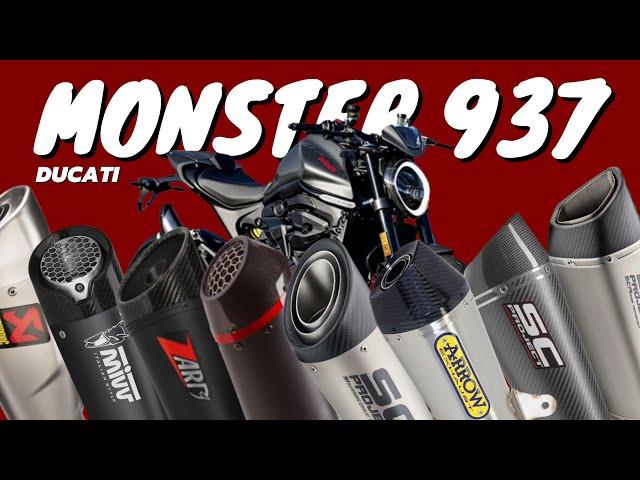 เสียงท่อ Ducati Monster 937 (exhaust sound)