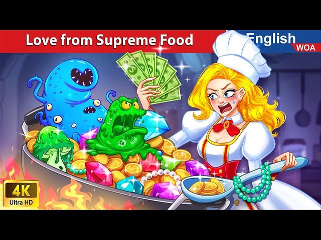 Love from Supreme Food  Bedtime Stories Fairy Tales in English @WOAFairyTalesEnglish