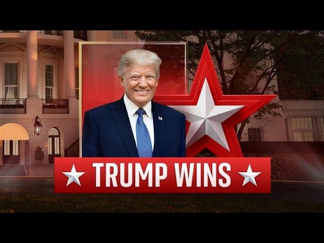 BREAKING: Donald Trump wins US election