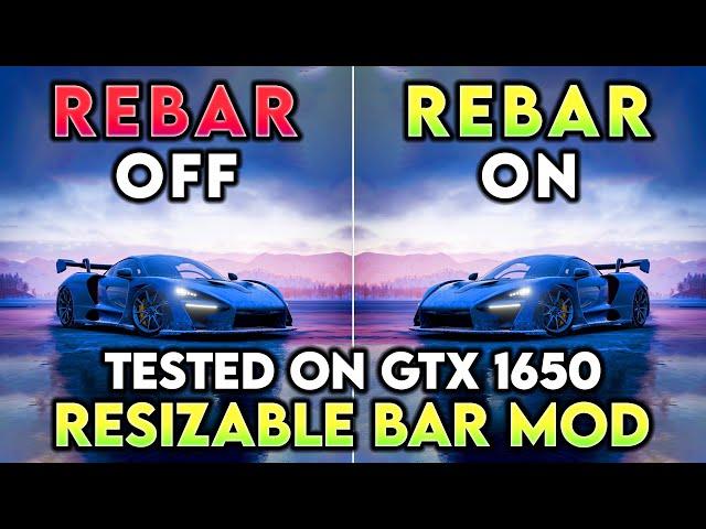 Can Resizable Bar Mod Improve FPS on GTX 1650? - Tested in 9 Games