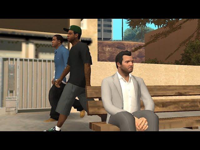 Playing GTA 5 in GTA San Andreas