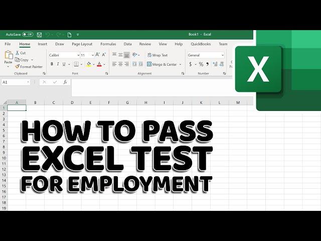 How to PASS the EXCEL Job Test – Must-Know TIPS & TRICKS!