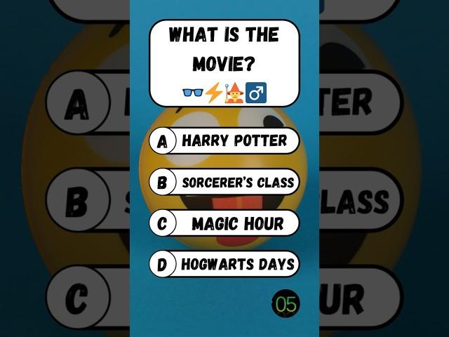  Guess the Movie from Emojis!
