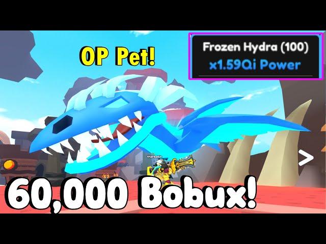 I Spent 60,000 Robux for The OP Pet!!- Sword Fighters Simulator