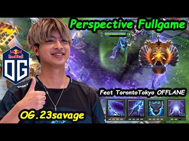 23savage [Razor] Carry Perspective FULLGAME Feat TORONTOTOKYO MODE  OFFLANE Dota 2