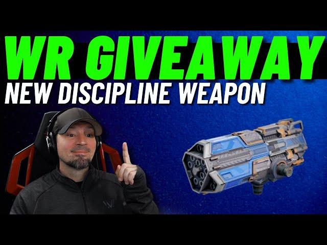 War Robots Small Giveaway - Discipline Weapon Giveaway