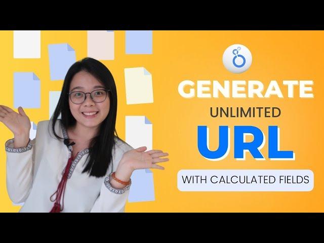 AUTOMATE your CUSTOM URL LINKS Generation with Calculated Field (Formula: HYPERLINK, CONCAT)