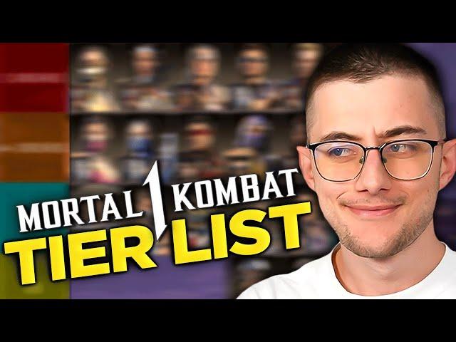 MY FIRST MORTAL KOMBAT 1 TIER LIST... (in 2024)