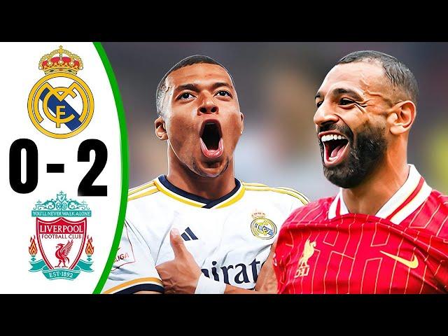 Real madrid vs Liverpool 0-2 - All Goals & Highlights - 2024